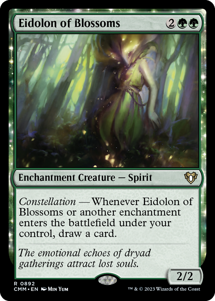 Eidolon of Blossoms [Commander Masters] | The Clever Kobold