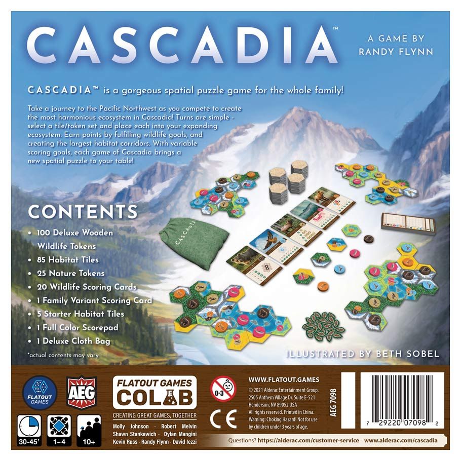 Cascadia | The Clever Kobold