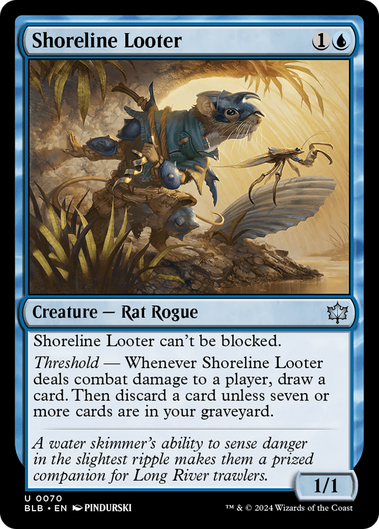 Shoreline Looter [Bloomburrow] | The Clever Kobold