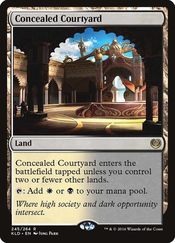 Concealed Courtyard [Kaladesh] | The Clever Kobold