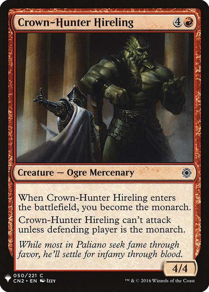 Crown-Hunter Hireling [Mystery Booster] | The Clever Kobold