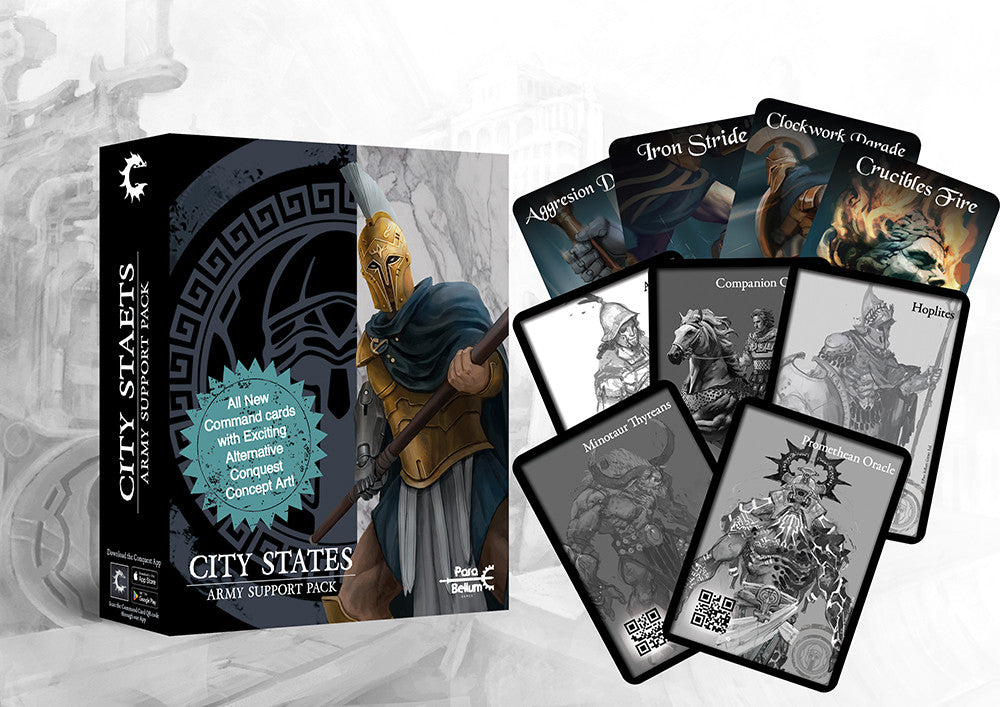 Alternate Art Army Support Pack - City States | The Clever Kobold