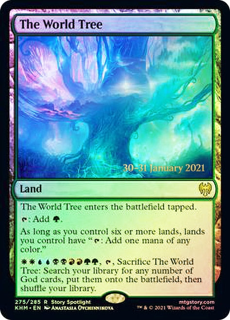 The World Tree [Kaldheim Prerelease Promos] | The Clever Kobold