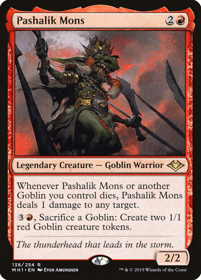 Pashalik Mons [Modern Horizons] | The Clever Kobold