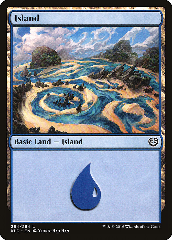 Island (254) [Kaladesh] | The Clever Kobold