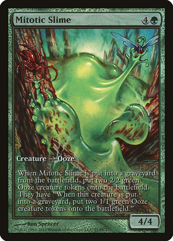 Mitotic Slime (Extended Art) [Magic 2011 Promos] | The Clever Kobold