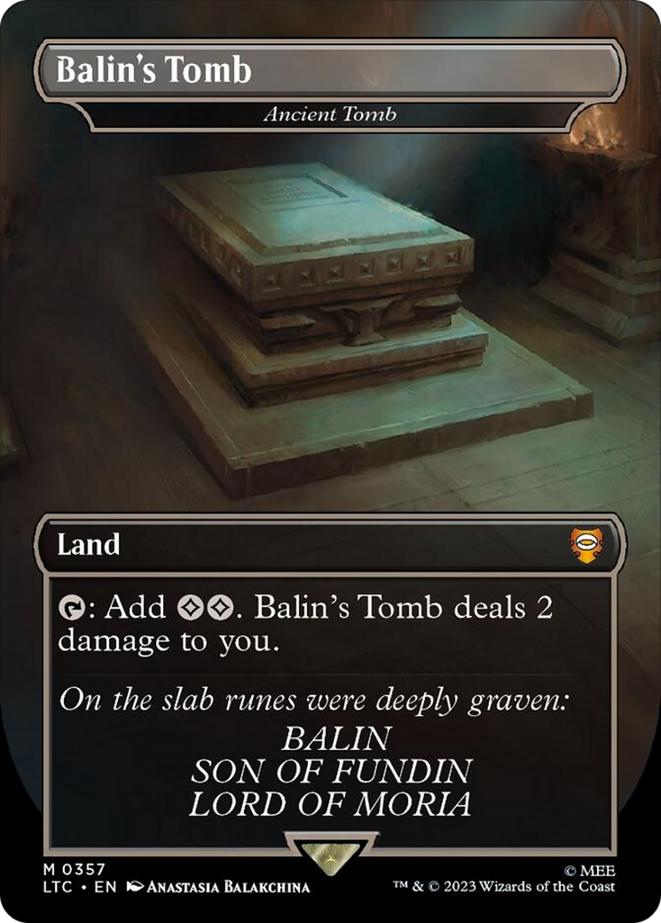 Balin's Tomb - Ancient Tomb [The Lord of the Rings: Tales of Middle-Earth Commander] | The Clever Kobold