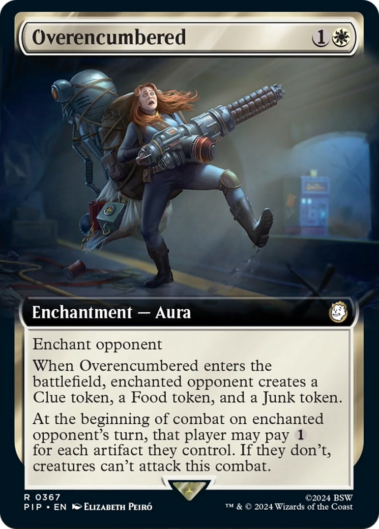 Overencumbered (Extended Art) [Fallout] | The Clever Kobold