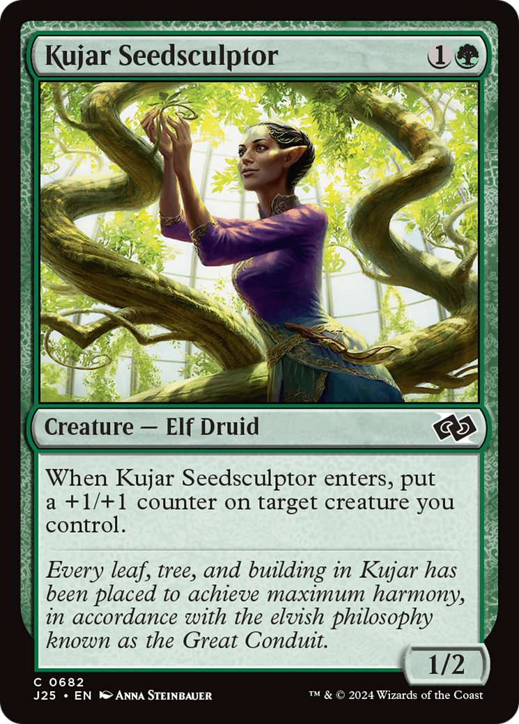 Kujar Seedsculptor [Foundations Jumpstart] | The Clever Kobold