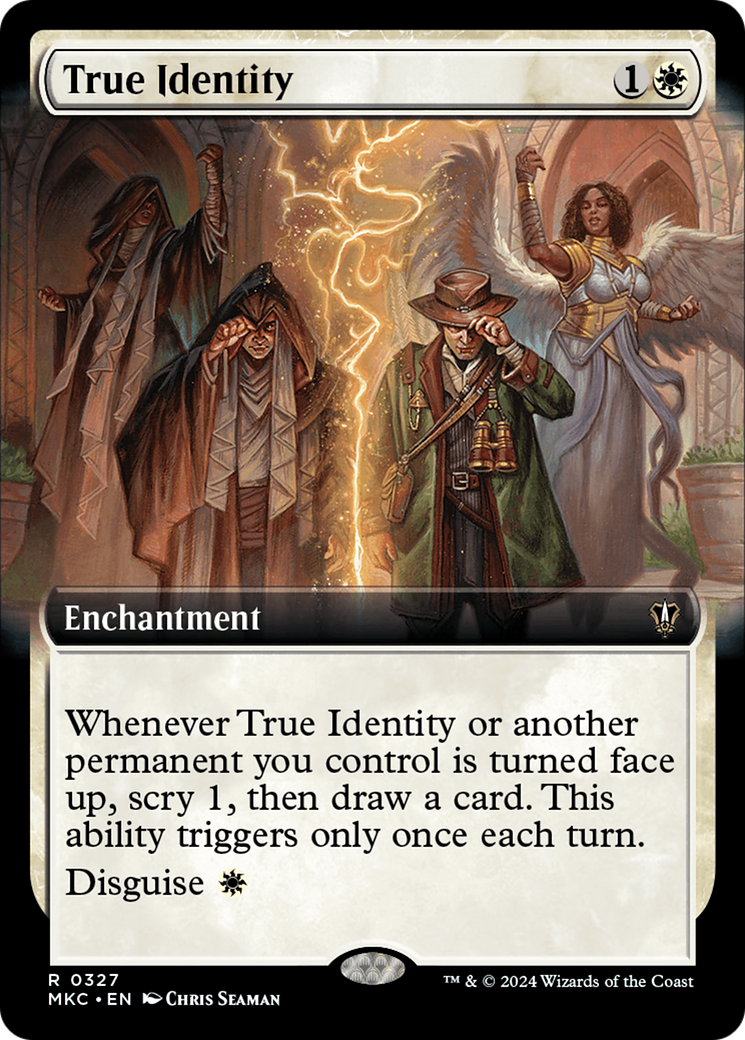 True Identity (Extended Art) [Murders at Karlov Manor Commander] | The Clever Kobold