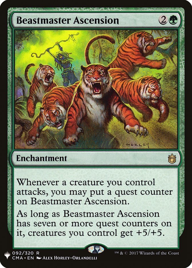 Beastmaster Ascension [Mystery Booster] | The Clever Kobold