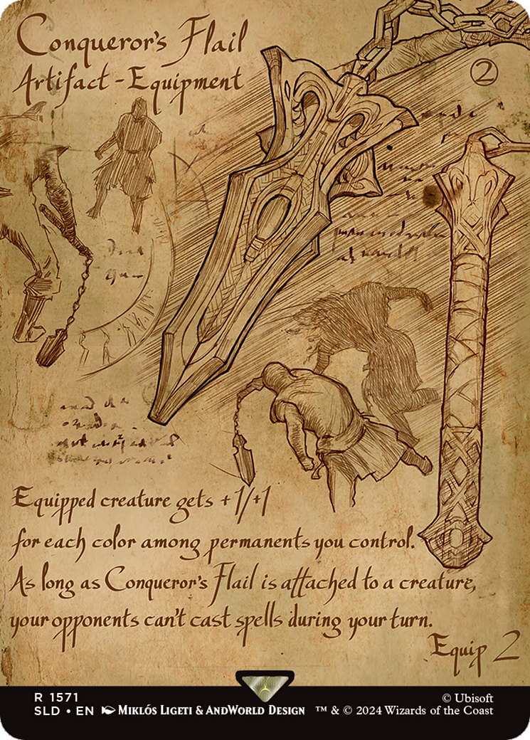 Conqueror's Flail [Secret Lair Drop Series] | The Clever Kobold