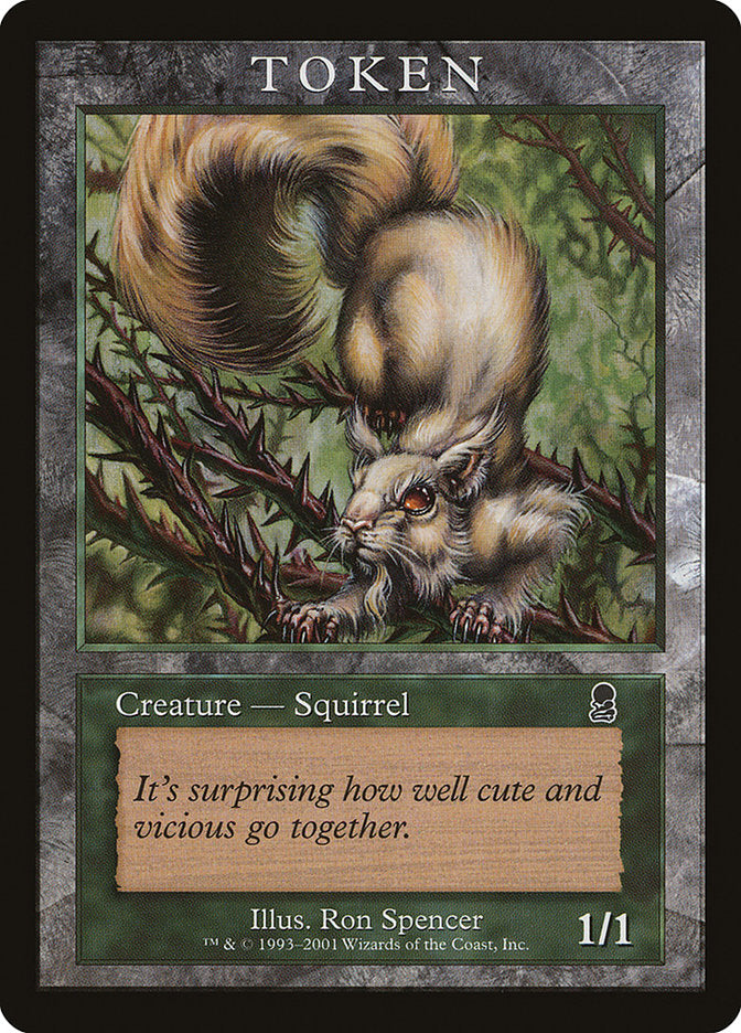 Squirrel Token [Magic Player Rewards 2002] | The Clever Kobold