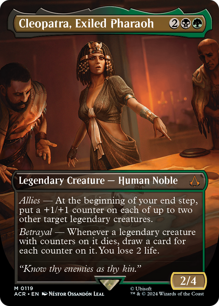 Cleopatra, Exiled Pharaoh (Borderless) [Assassin's Creed] | The Clever Kobold