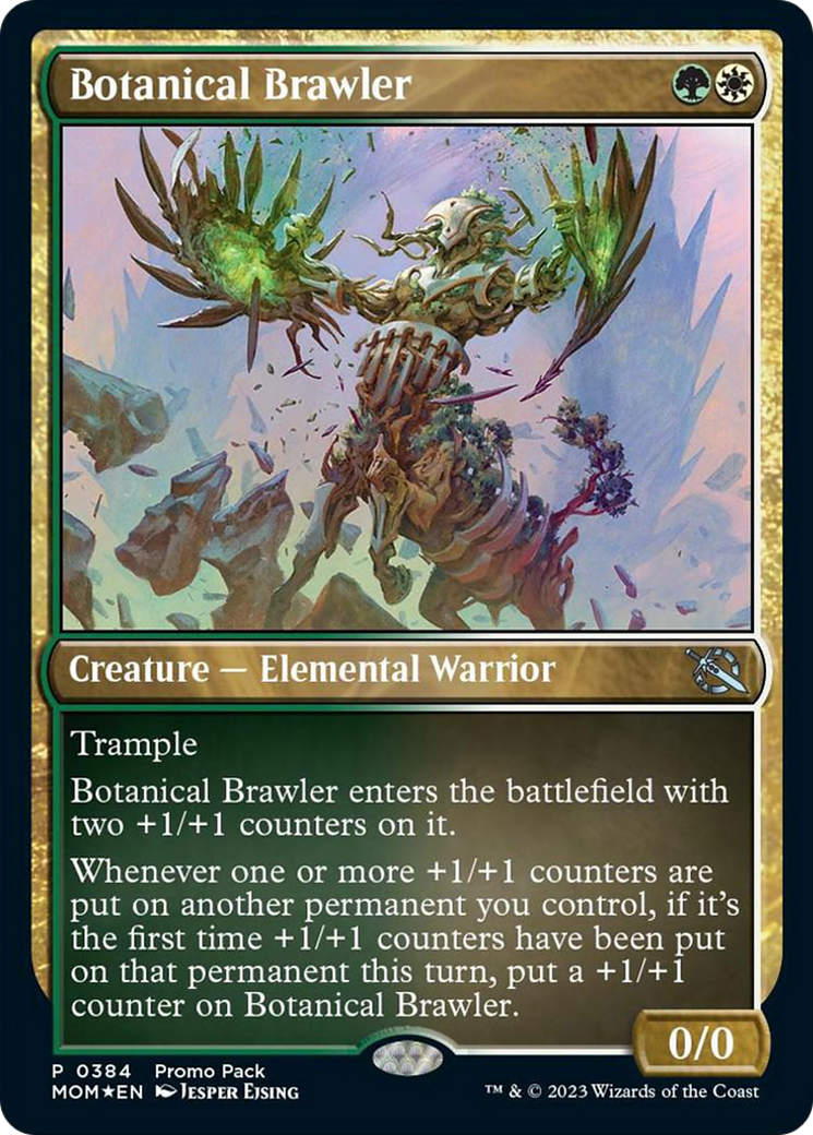 Botanical Brawler (Promo Pack) [March of the Machine Promos] | The Clever Kobold