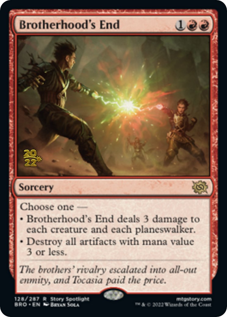 Brotherhood's End [The Brothers' War Prerelease Promos] | The Clever Kobold