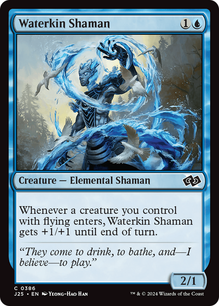 Waterkin Shaman [Foundations Jumpstart] | The Clever Kobold