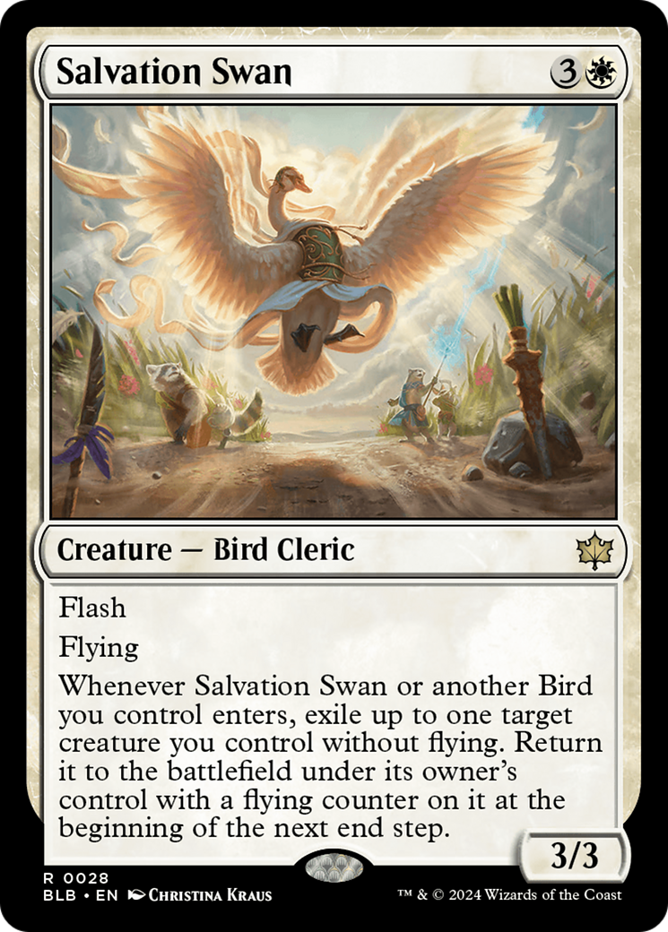 Salvation Swan [Bloomburrow] | The Clever Kobold