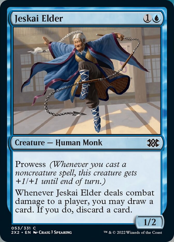 Jeskai Elder [Double Masters 2022] | The Clever Kobold