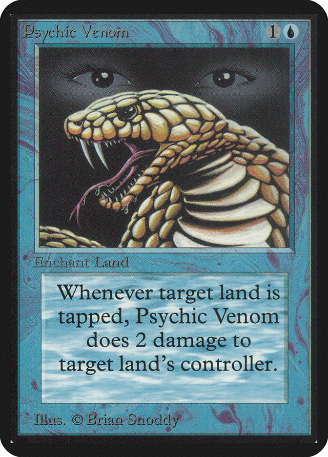 Psychic Venom [Alpha Edition] | The Clever Kobold