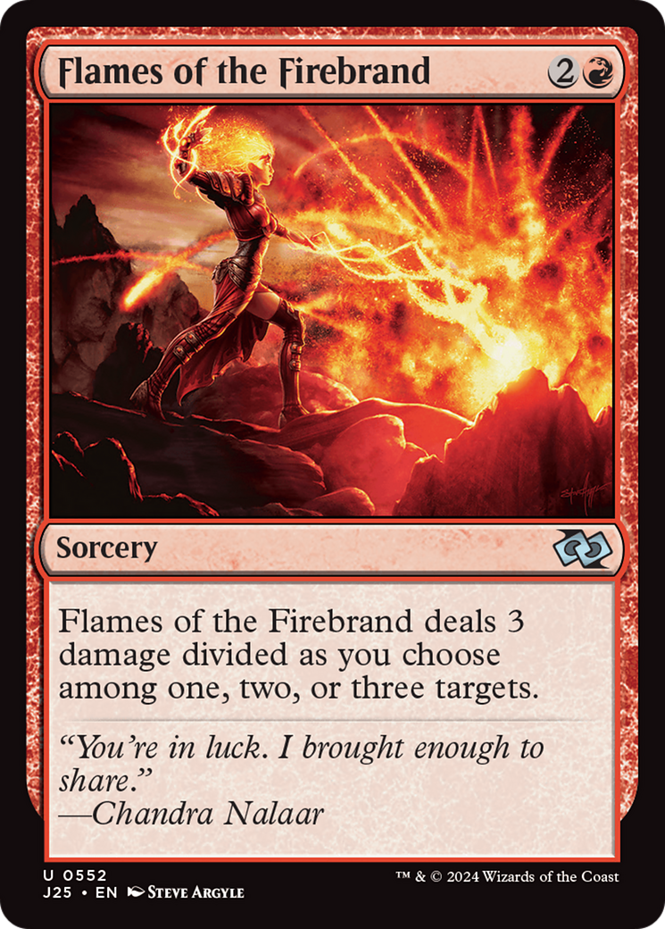 Flames of the Firebrand [Foundations Jumpstart] | The Clever Kobold