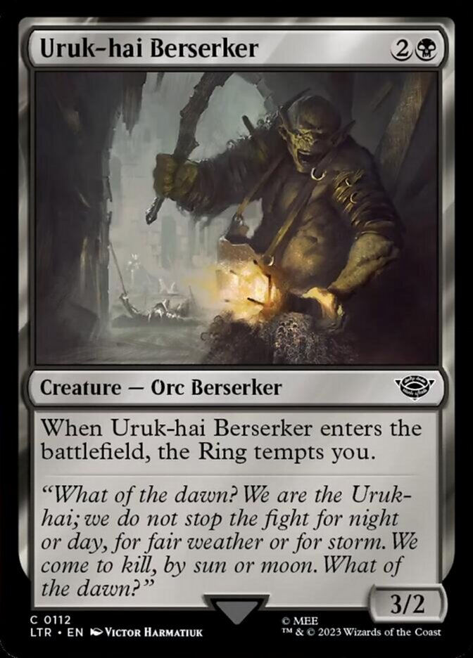 Uruk-hai Berserker [The Lord of the Rings: Tales of Middle-Earth] | The Clever Kobold