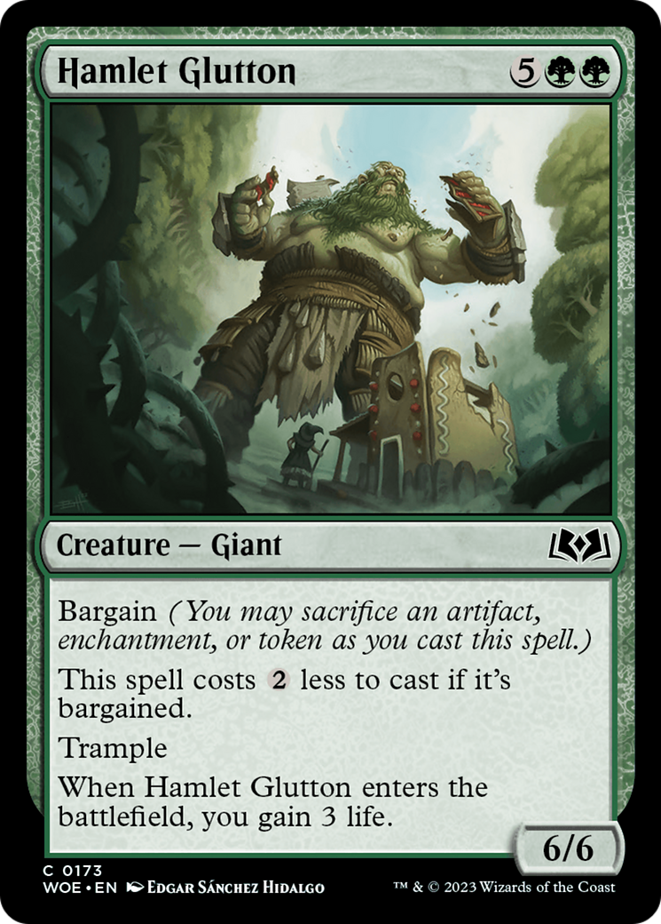 Hamlet Glutton [Wilds of Eldraine] | The Clever Kobold