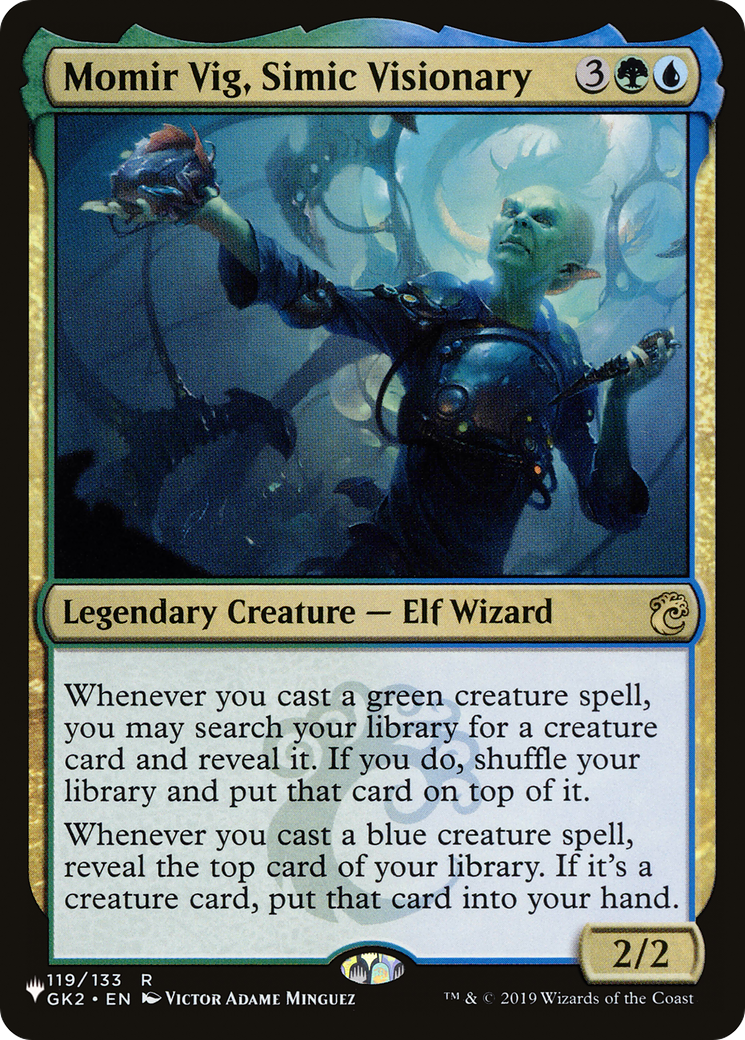 Momir Vig, Simic Visionary [The List] | The Clever Kobold