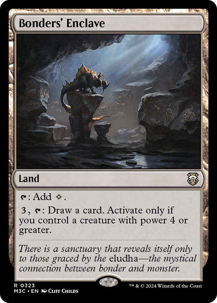 Bonders' Enclave (Ripple Foil) [Modern Horizons 3 Commander] | The Clever Kobold