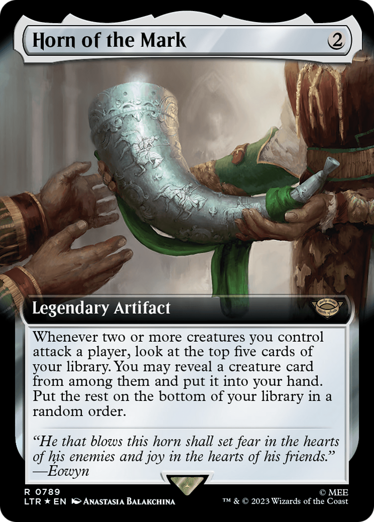 Horn of the Mark (Extended Art) (Surge Foil) [The Lord of the Rings: Tales of Middle-Earth] | The Clever Kobold