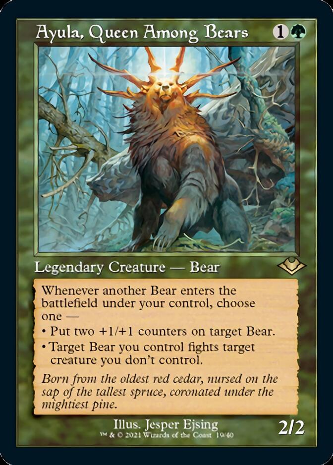 Ayula, Queen Among Bears (Retro) [Modern Horizons] | The Clever Kobold