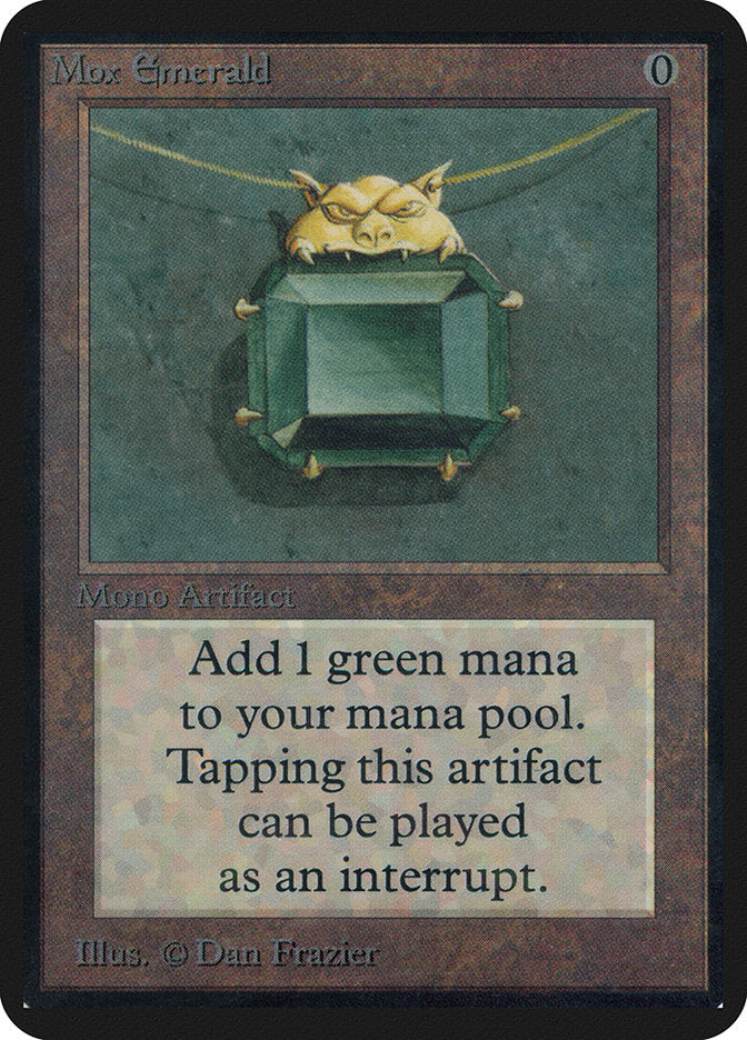 Mox Emerald [Alpha Edition] | The Clever Kobold