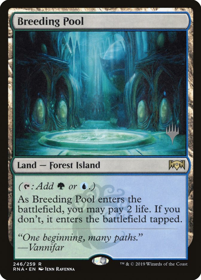 Breeding Pool (Promo Pack) [Ravnica Allegiance Promos] | The Clever Kobold