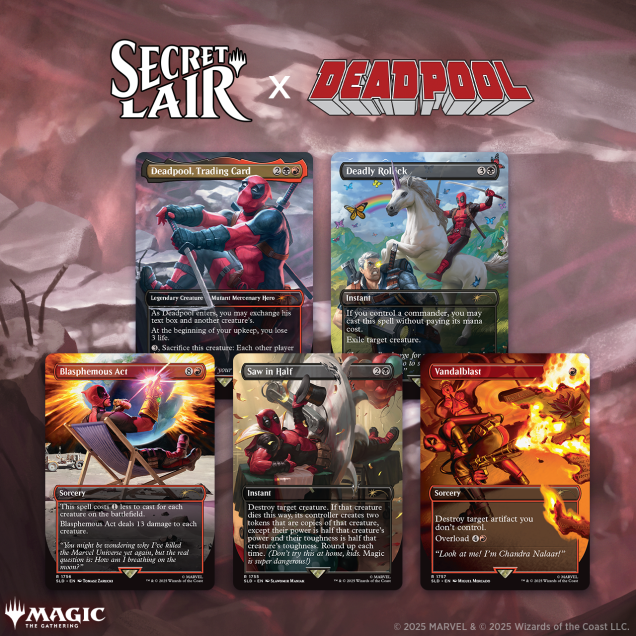 Secret Lair x Marvel's Deadpool