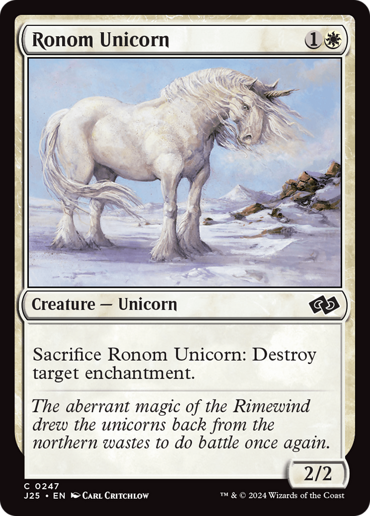 Ronom Unicorn [Foundations Jumpstart] | The Clever Kobold