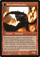 Afflicted Deserter // Werewolf Ransacker [Dark Ascension] | The Clever Kobold