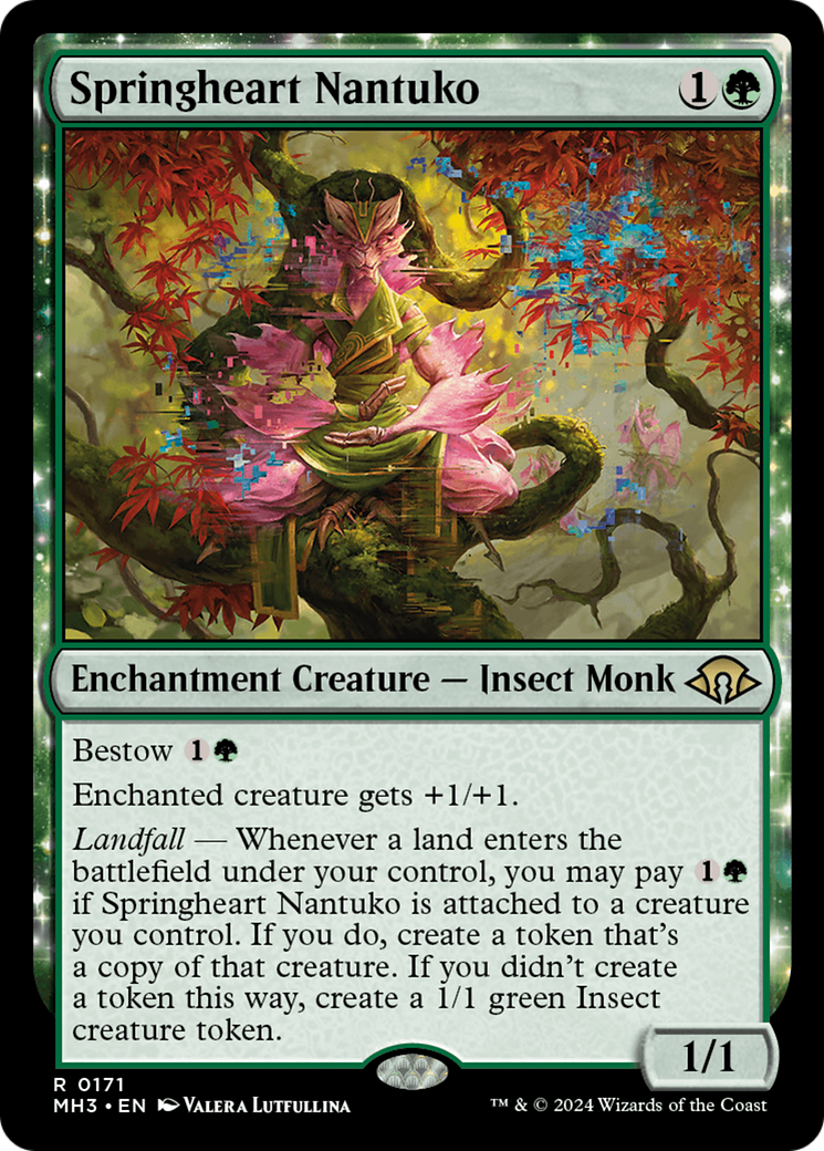 Springheart Nantuko [Modern Horizons 3] | The Clever Kobold