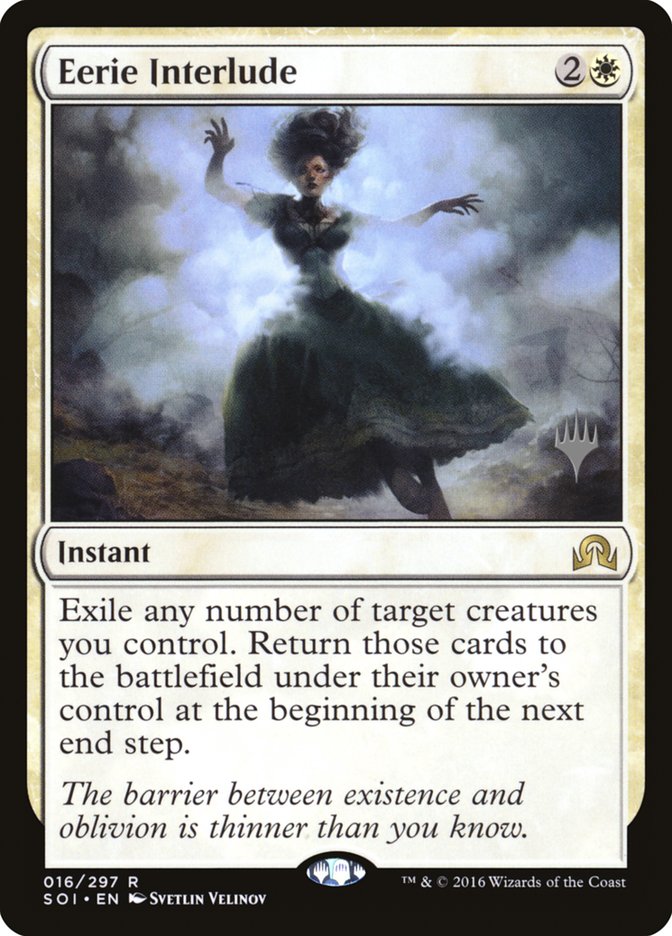 Eerie Interlude (Promo Pack) [Shadows over Innistrad Promos] | The Clever Kobold