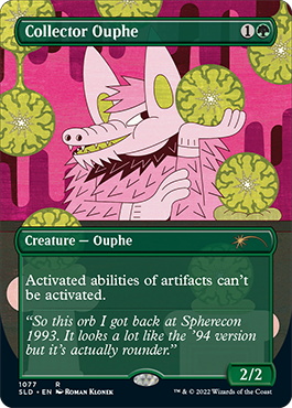 Collector Ouphe (Borderless) [Secret Lair Drop Series] | The Clever Kobold