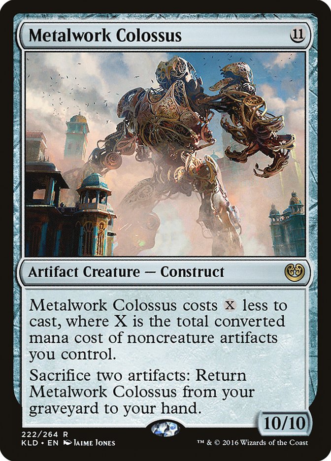 Metalwork Colossus [Kaladesh] | The Clever Kobold