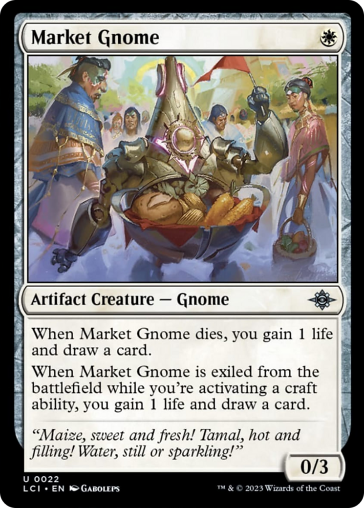 Market Gnome [The Lost Caverns of Ixalan] | The Clever Kobold