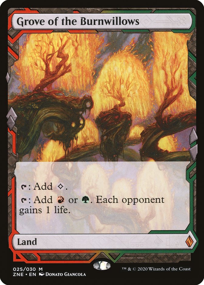 Grove of the Burnwillows (Expeditions) [Zendikar Rising Expeditions] | The Clever Kobold