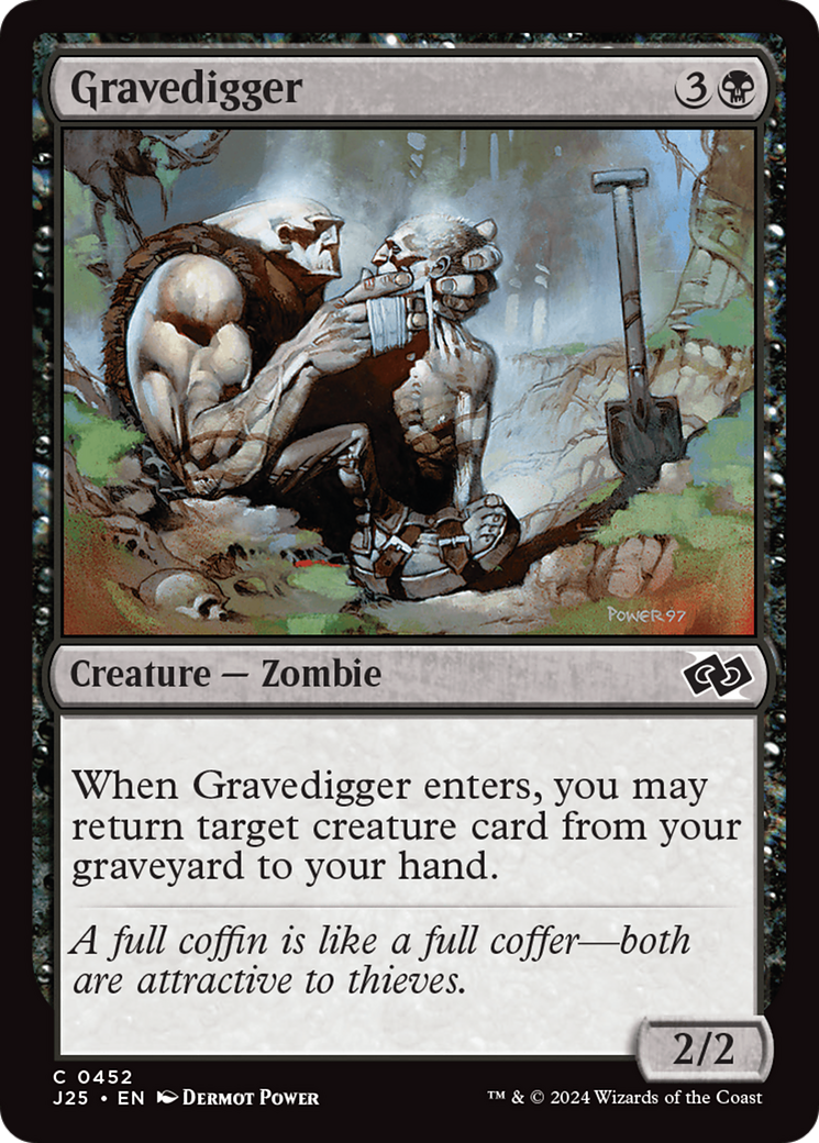 Gravedigger [Foundations Jumpstart] | The Clever Kobold