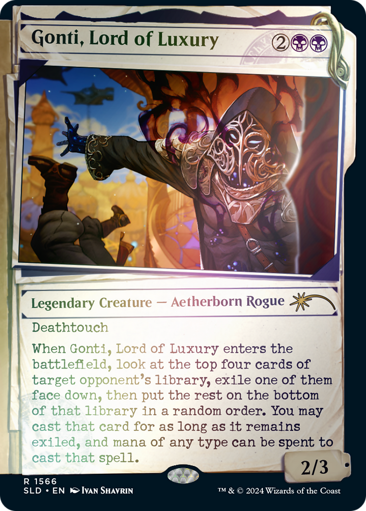 Gonti, Night Minister (Promo Pack) [Aetherdrift Promos] | The Clever Kobold