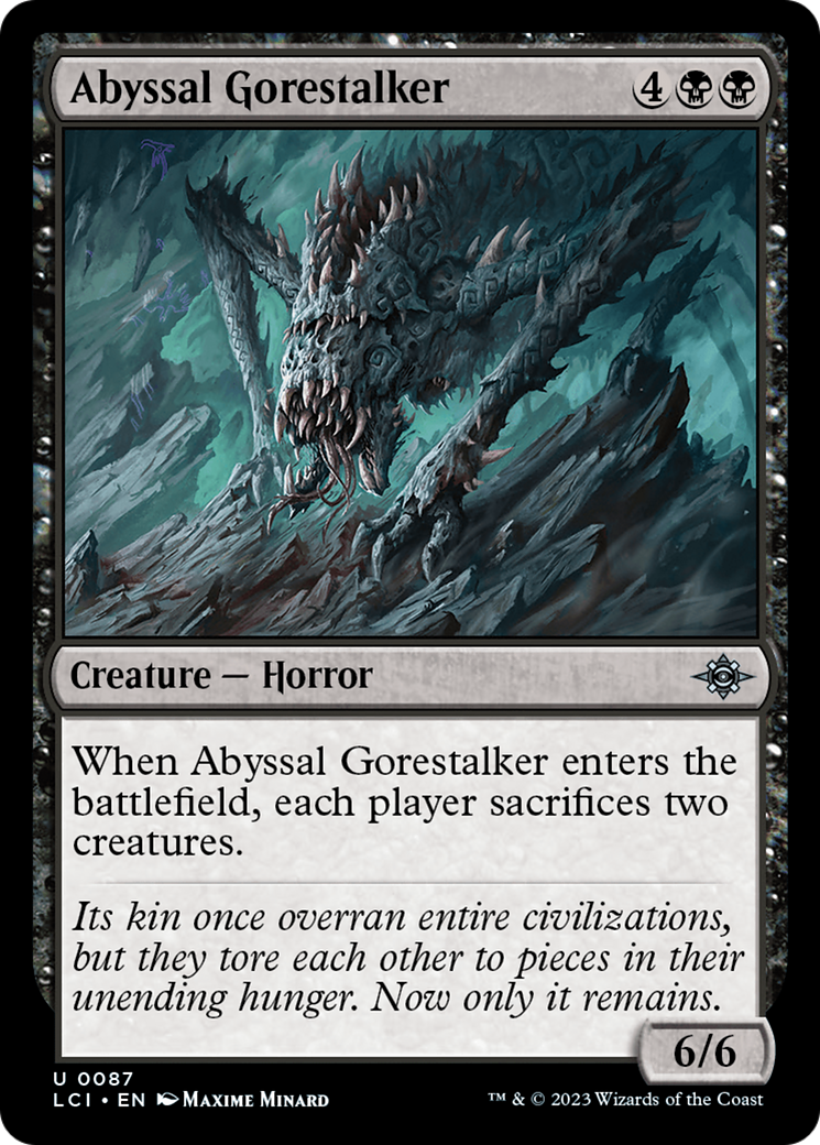 Abyssal Gorestalker [The Lost Caverns of Ixalan] | The Clever Kobold