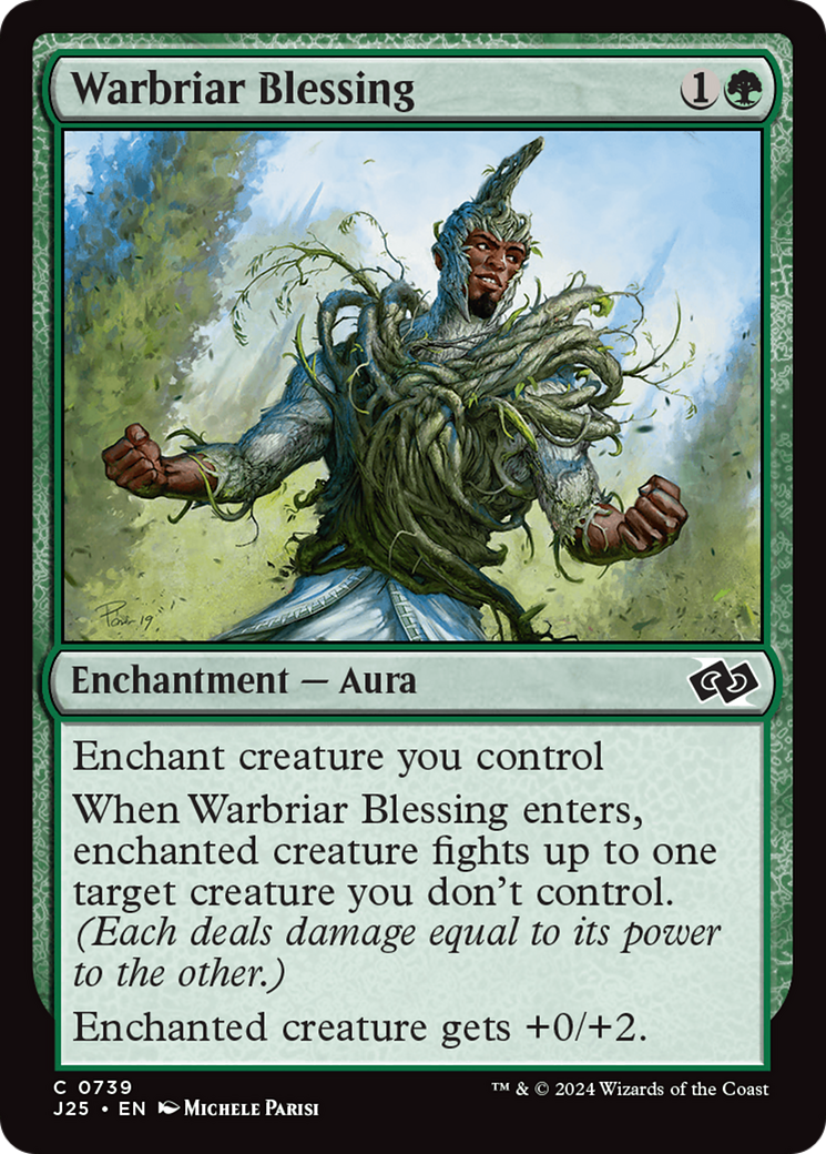 Warbriar Blessing [Foundations Jumpstart] | The Clever Kobold