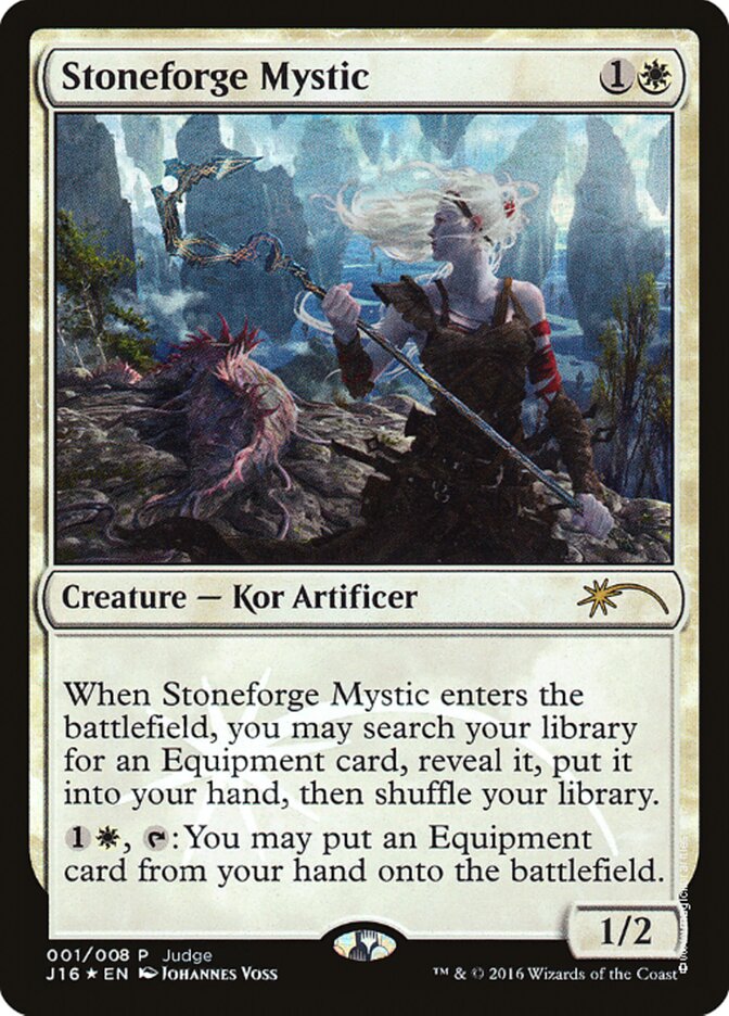 Stoneforge Mystic [Judge Gift Cards 2016] | The Clever Kobold