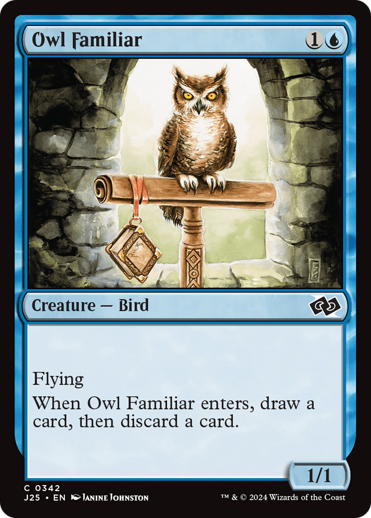 Owl Familiar [Foundations Jumpstart] | The Clever Kobold