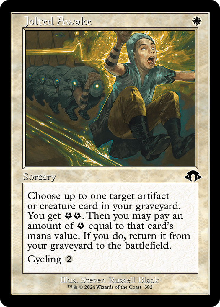 Jolted Awake (Retro Frame) [Modern Horizons 3] | The Clever Kobold