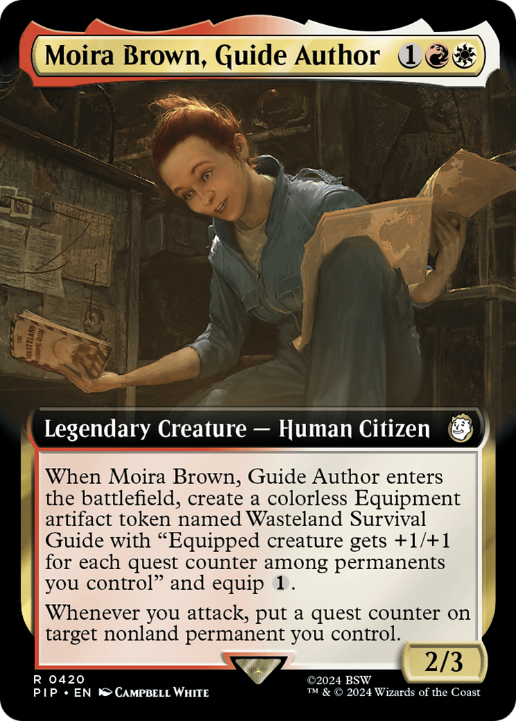 Moira Brown, Guide Author (Extended Art) [Fallout] | The Clever Kobold